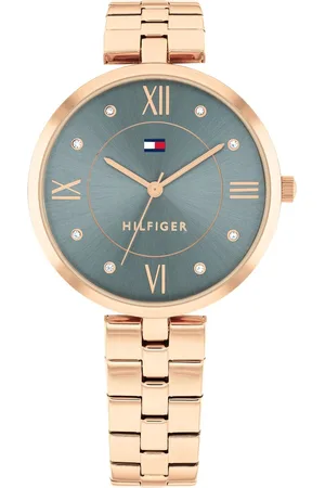 Tommy Hilfiger Quartz Analog Blue Stainless Steel Strap for Women