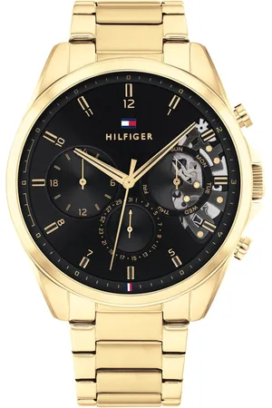 Tommy Hilfiger Quartz Multifunction Black Dial Watch for Men