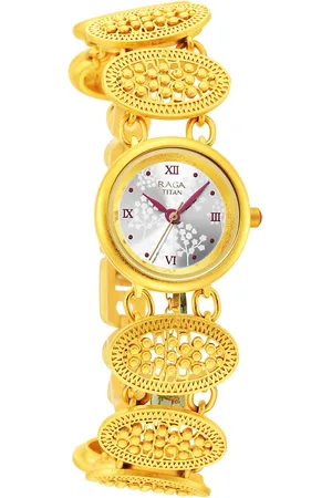 Titan Raga X Masaba Silver Dial Analog Steel and Metal Strap Watch for Women