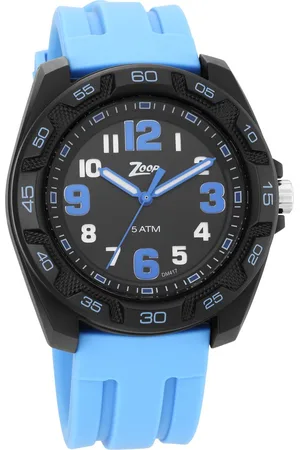 Titan By Titan Quartz Analog Black Dial Silicone Strap Watch for Kids