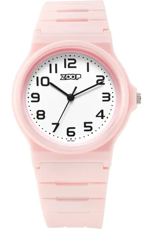 Titan By Titan Back To School Quartz Analog White Dial Polyurethane Strap Kids Watch