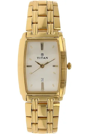 Titan Regalia White Dial Analog with Date Metal Strap watch for Men