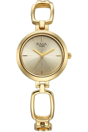 Titan Raga Champagne Dial Watch for Women