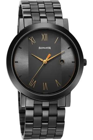 Sonata Quartz Analog with Date Utsav Grey Dial Watch for Men