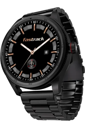 Fastrack Magnus FX1 Luxury Metal Smartwatch with High Definition 3.5 cm UltraVU Display, SingleSync BT Calling