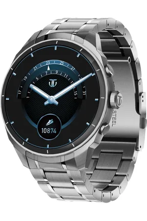 Titan Heritage Premium Smartwatch with All SS Design, 3.6 CM AMOLED Display, BT Calling, Advanced Chipset, Health