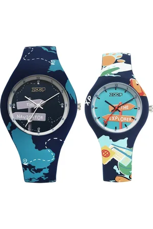 Titan By Titan Mini Me Collection (Parent and Child) Quartz Analog Multicoloured Dial With Silicone Strap Watch