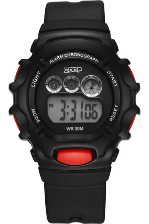 Titan By Titan Pop Colour Digital Digital Black Dial Plastic Strap Watch For Kids
