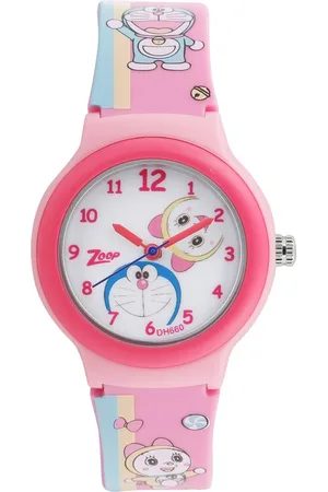Titan By Titan Quartz Analog White Dial PU Strap Watch for Kids