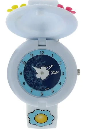 Titan By Titan Quartz Analog Blue Dial PU Strap Watch for Kids