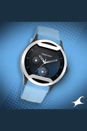 Fastrack Urban Bounce Quartz Analog Black Dial Silicone Strap Watch for Guys