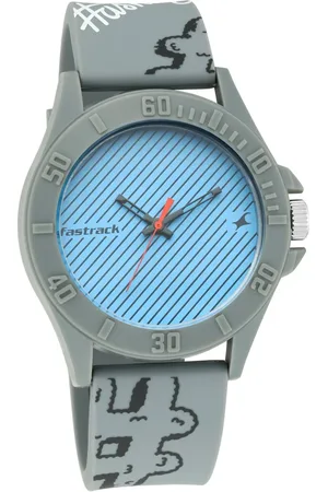 Fastrack Hashtag Quartz Analog Multicoloured Dial Silicone Strap Unisex Watch