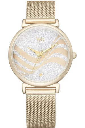 Fastrack Vyb Seeker Quartz Analog Silver Dial Stainless Steel Strap Watch for Girls