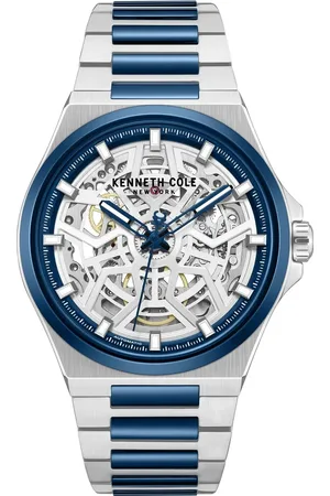 Kenneth Cole Automatic Silver Dial Two Toned Stainless Steel Strap Watch For Men
