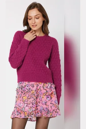 LOFT Lou & Grey Striped Sweater Pullover Size X-Small Pink Multi