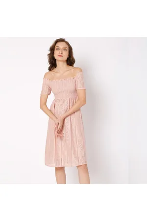 Off Shoulder Dresses - Pink - women - 79 products