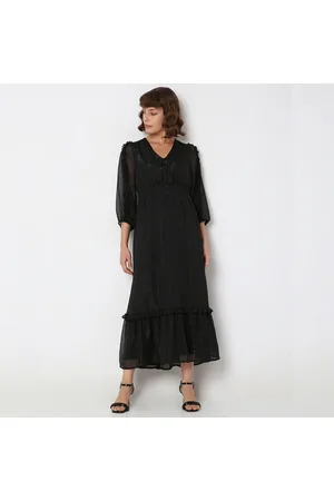 Vero Moda premium super soft cami maxi dress in black