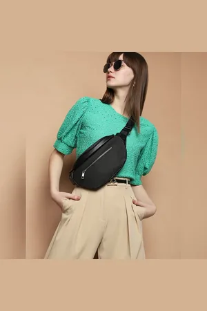 VERO MODA Women Green Schiffli Detail Top, Short Sleeves, Round Neck