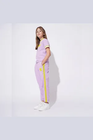 VERO MODA Girls GIRLS LILAC CO-ORD SET JOGGERS, Short Sleeves