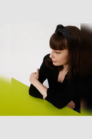 VERO MODA Black Braided Hairband