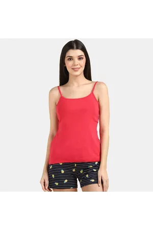 Fruit Of The Loom Women Vests - Better Basics Solid Camisole Love Potion
