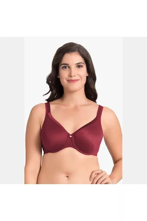 Buy Amante Double Layered Wired Full Coverage Super Support Bra