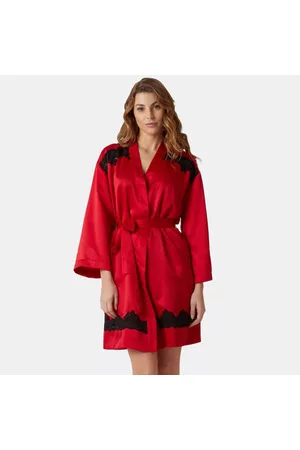 Yamamay Women Bathrobes - Polyester Robe Red