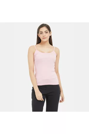 Fruit Of The Loom Women Vests - Better Basics Solid Camisole Candy Pink